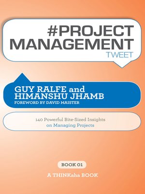 cover image of #PROJECT MANAGEMENT tweet Book01